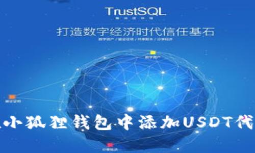 如何在小狐狸钱包中添加USDT代币地址