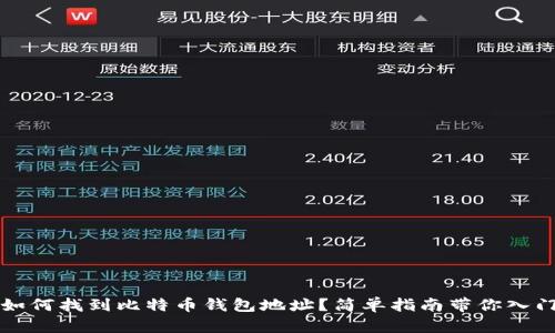 如何找到比特币钱包地址？简单指南带你入门