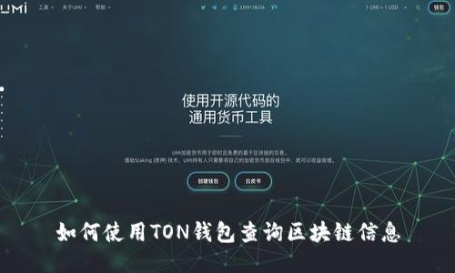 如何使用TON钱包查询区块链信息